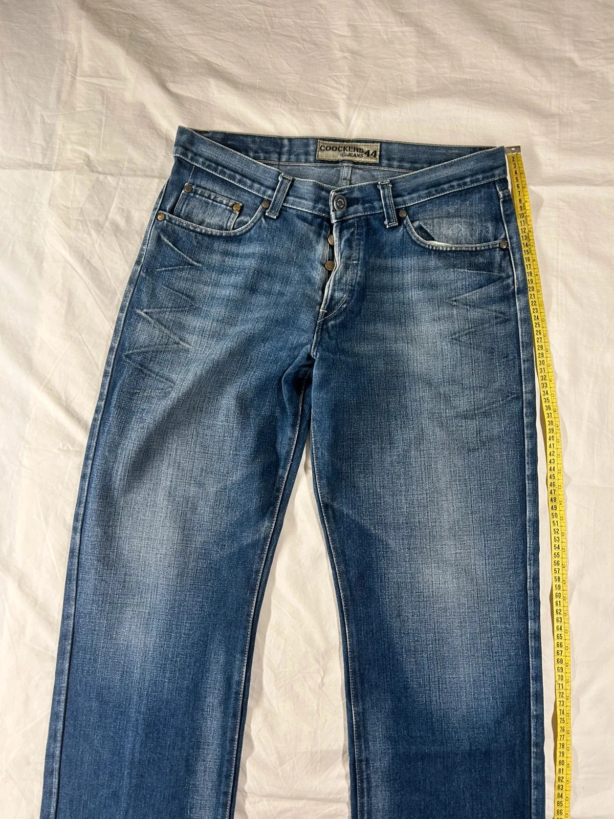Jean recta azul coockers jeans 44 vintage bordado en la parte posterior talla 44 – photo 2